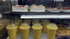 Mango Lassi at deserts at best indian restaurant dublin